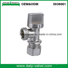 Brass Forged Polish Angle Valve with ABS Handle (AV3020)